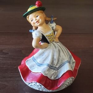 Vintage Goebel West Germany Hofbrauhaus Dancing Girl German Attire Figure Only